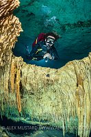 Cave Diving. Mexico
