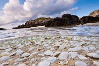 Beach Scene. Isle of Coll, Scotland.