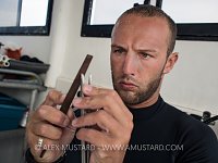 Diver With Lionfish Spears. Cayman Islands.