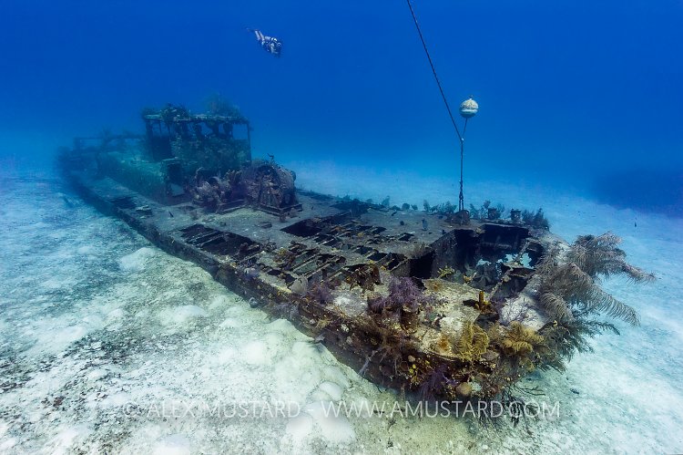 Doc Polson Wreck. Cayman Islands