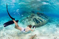 Wreck Snorkeller. Cayman Islands
