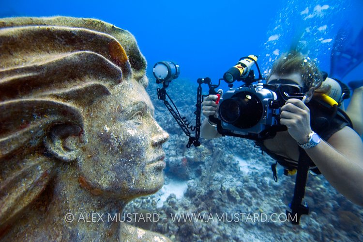 Mermaid Photographer. Cayman Islands