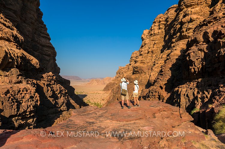 Wadi Rum Lookout. Jordan