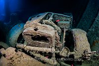 Morris Jeep on Thistlegorm. Egypt