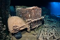 Morris Truck on Thistlegorm. Egypt