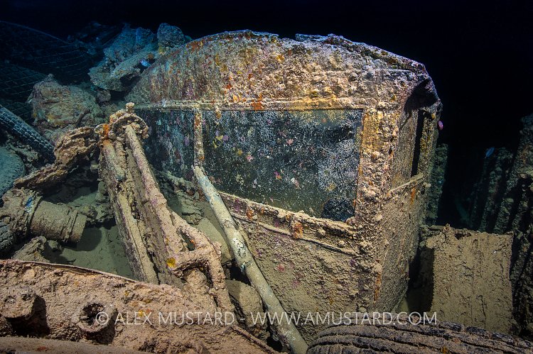 Crossley Type Q Lorry. Thistlegorm, Egypt