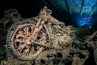 Thistlegorm Motorbike. Egypt