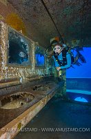 Bathroom Diver. Cayman Islands