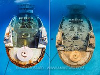 Kittiwake Bow Over Time. Cayman Islands