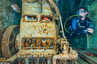 Compressor In Hold. Grand Cayman