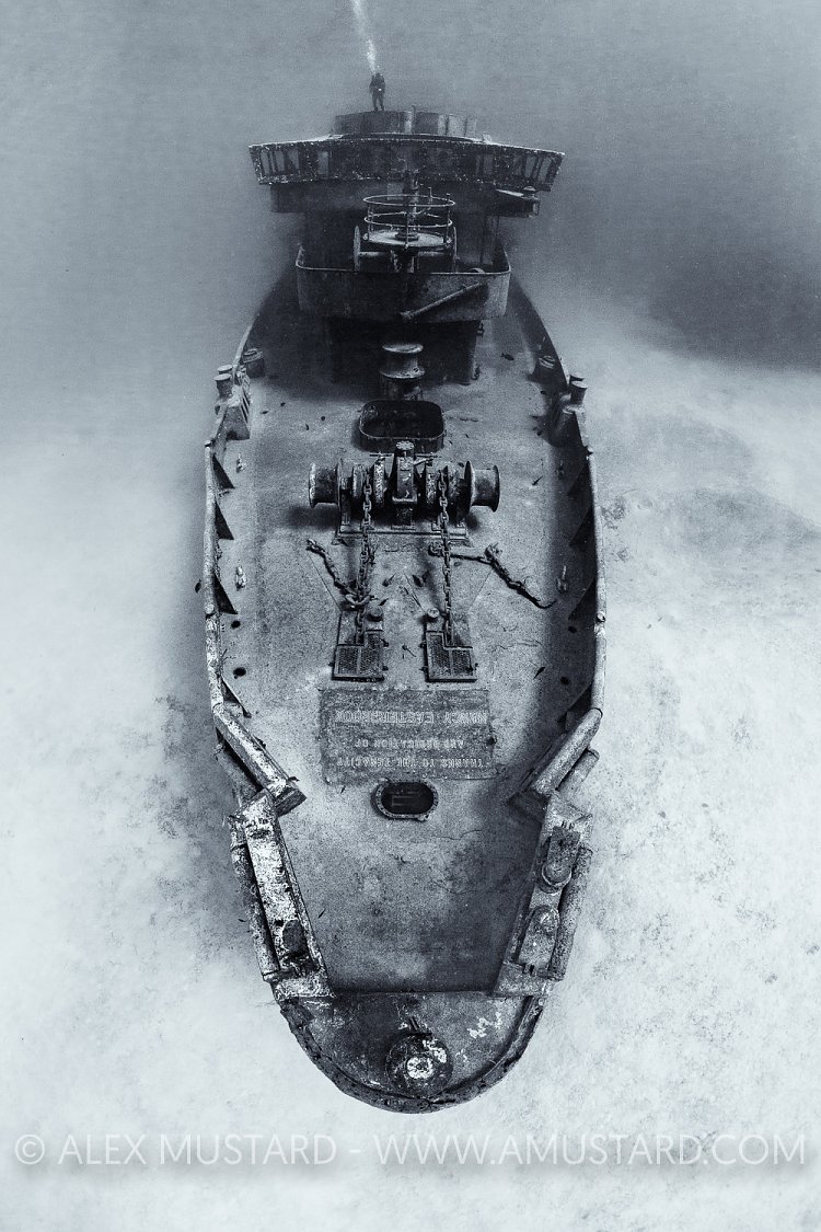 Bow Of The Kittiwake. Cayman Islands