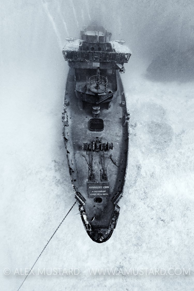 Bow Of The Kittiwake. Cayman Islands