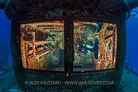 Kittiwake Aft Deck Control Room. Cayman Islands