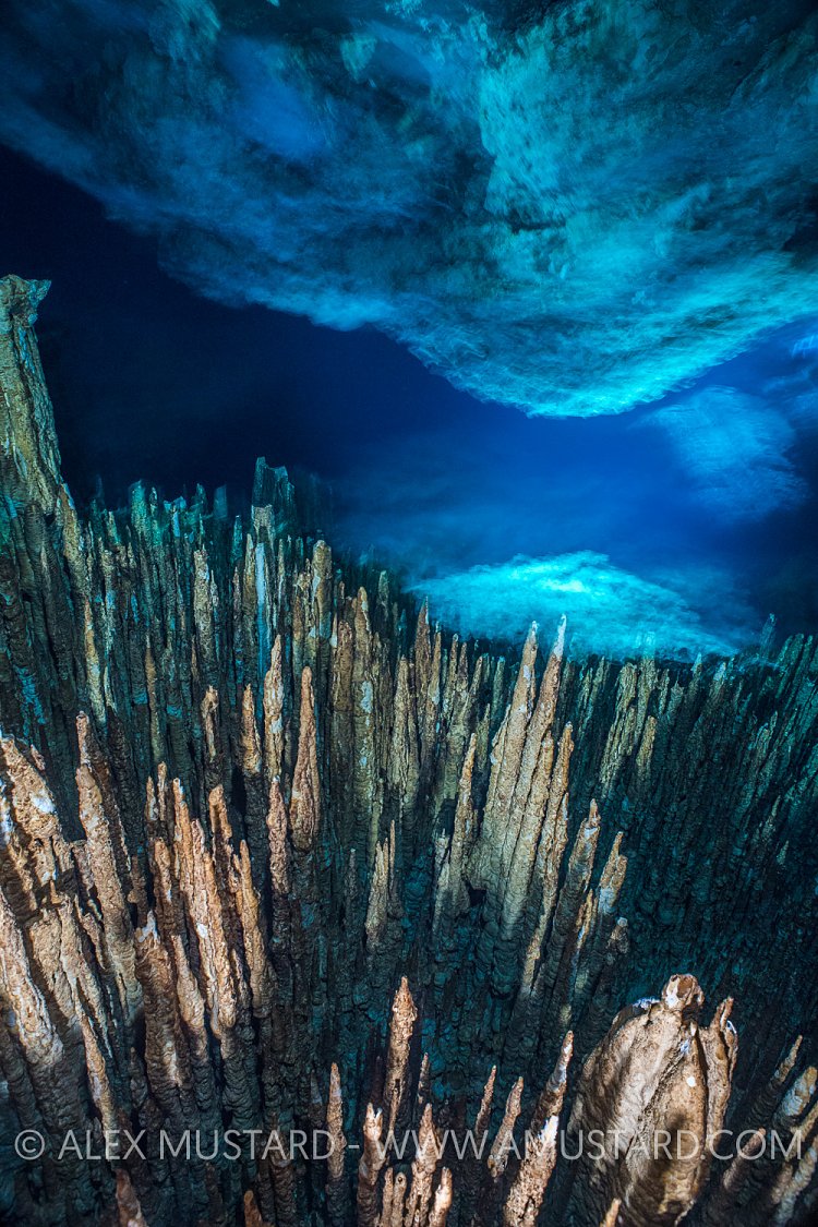 Cavern Abstract. Mexico