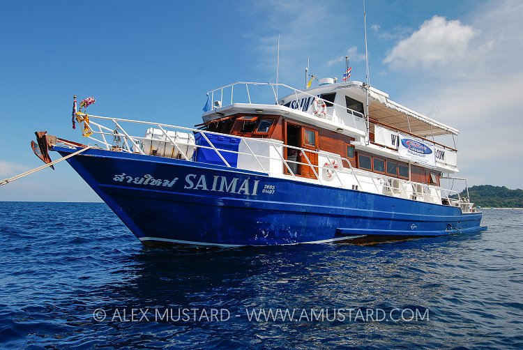 Dive Liveaboard. Thailand
