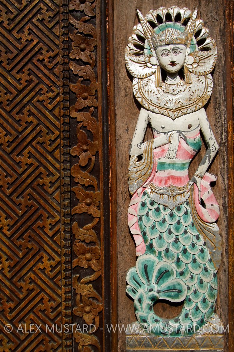Mermaid Carving. Indonesia.