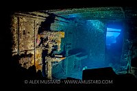 Pillar Drill In Wreck. Egypt