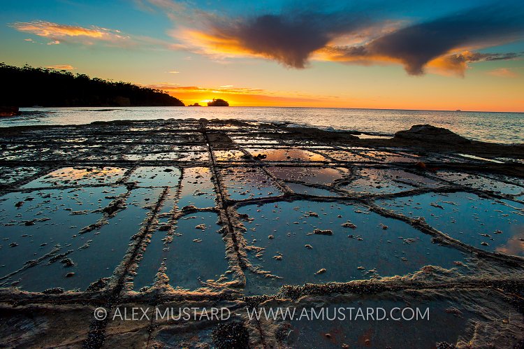 Tessellated Pavement. Australia