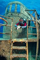 Diving The Kittiwake. Cayman Islands