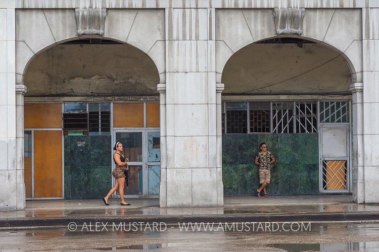 Street view Havana, Cuba.