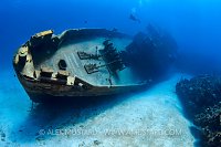 Diving The Kittiwake. Cayman Islands