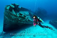 Diving The Kittiwake. Cayman Islands
