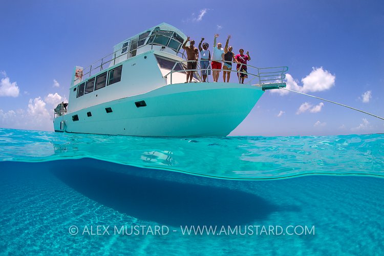 Dive Boat. Bahamas