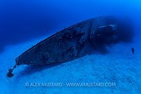 Bow Of Keith Tibbetts Wreck. Cayman Islands.