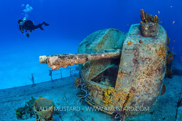 Tibbetts Gun Turret. Cayman Islands