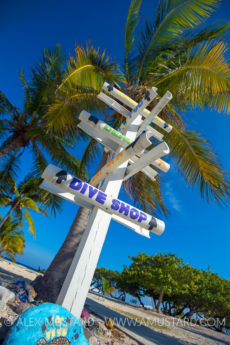 Sign. Cayman Islands