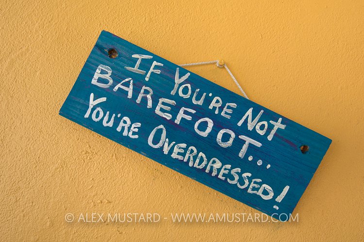 Sign. Cayman Islands