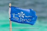 Dive Shop Flag. Cayman Islands