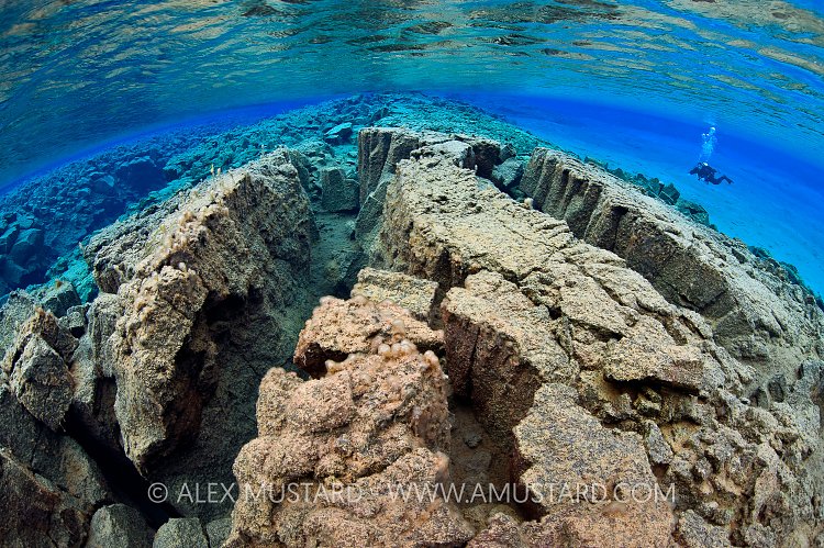 Diver with fractures. Iceland.