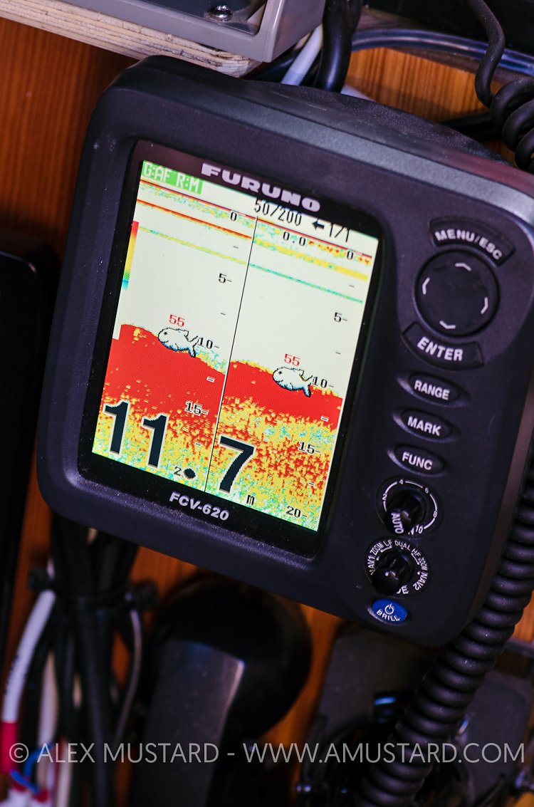 Echosounder. Iceland