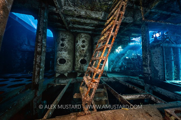 Inside The Kittiwake, Cayman Islands