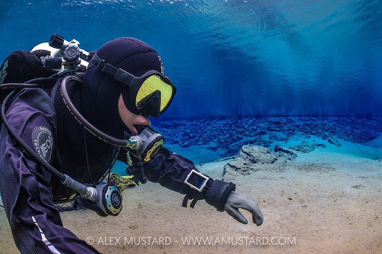 Diving In Iceland