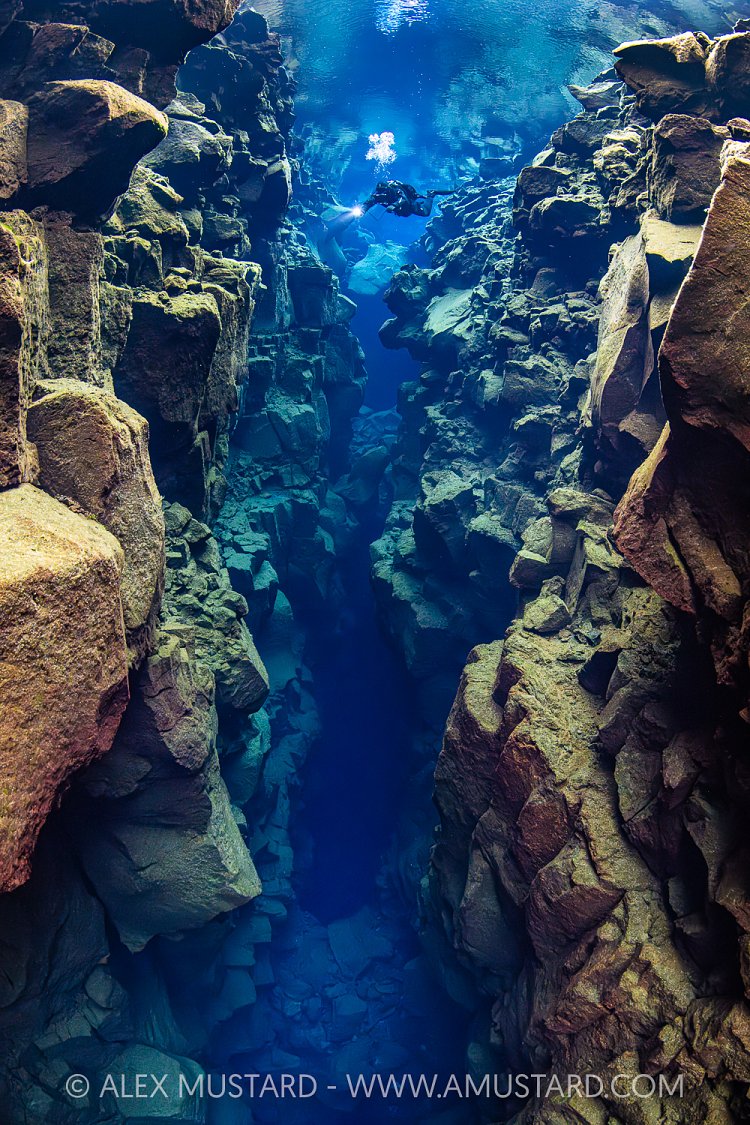 Diving In Iceland