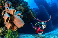 Diving The Kittiwake, Cayman Islands