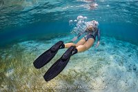 Blowing Bubbles, Cayman Islands