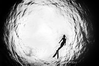 Monochrome Freediver, Cayman Islands