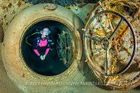 Diving The Kittiwake. Cayman Islands
