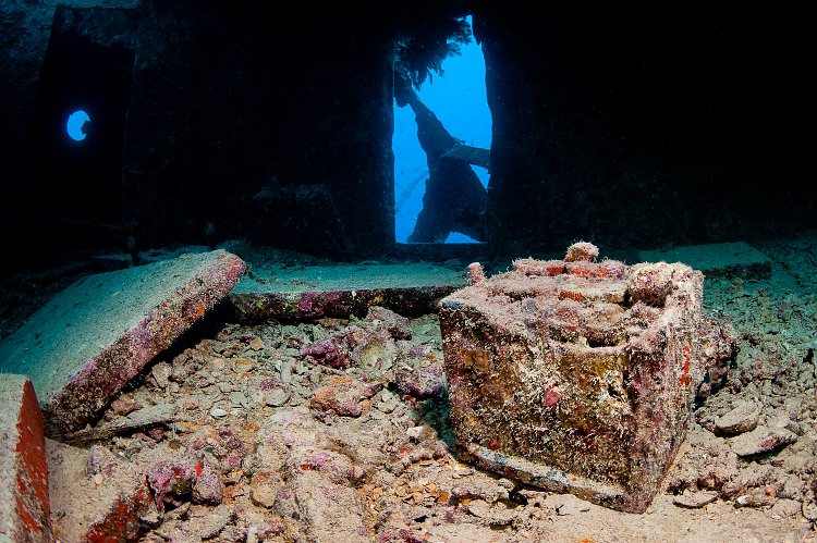 Battery In Captain's Cabin. Egypt