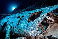 Plane Wing. Thistlegorm. Egypt