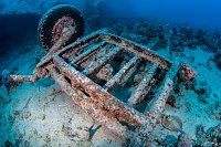 Lorry Trailer. Thistlegorm. Egypt