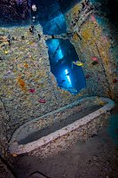 Bath In Saloon Room. Thistlegorm. Egypt