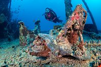 Paravane With Dive. Thistlegorm. Egypt