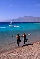 Pre-dive Yoga. Egypt
