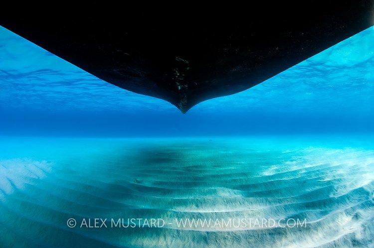 Boat Hull. Cayman Islands