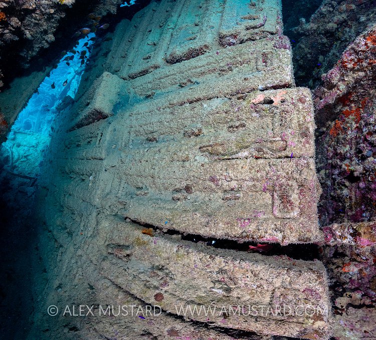 Ammunition In Thistlegorm Hold. Egypt