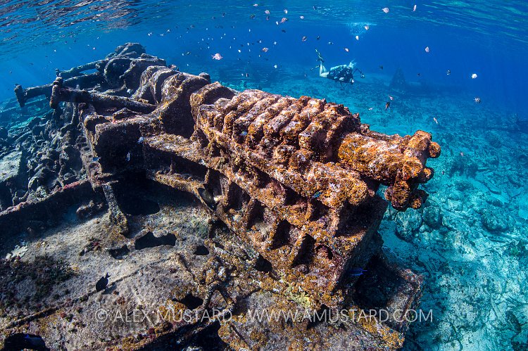 Wreckage. Cayman Islands